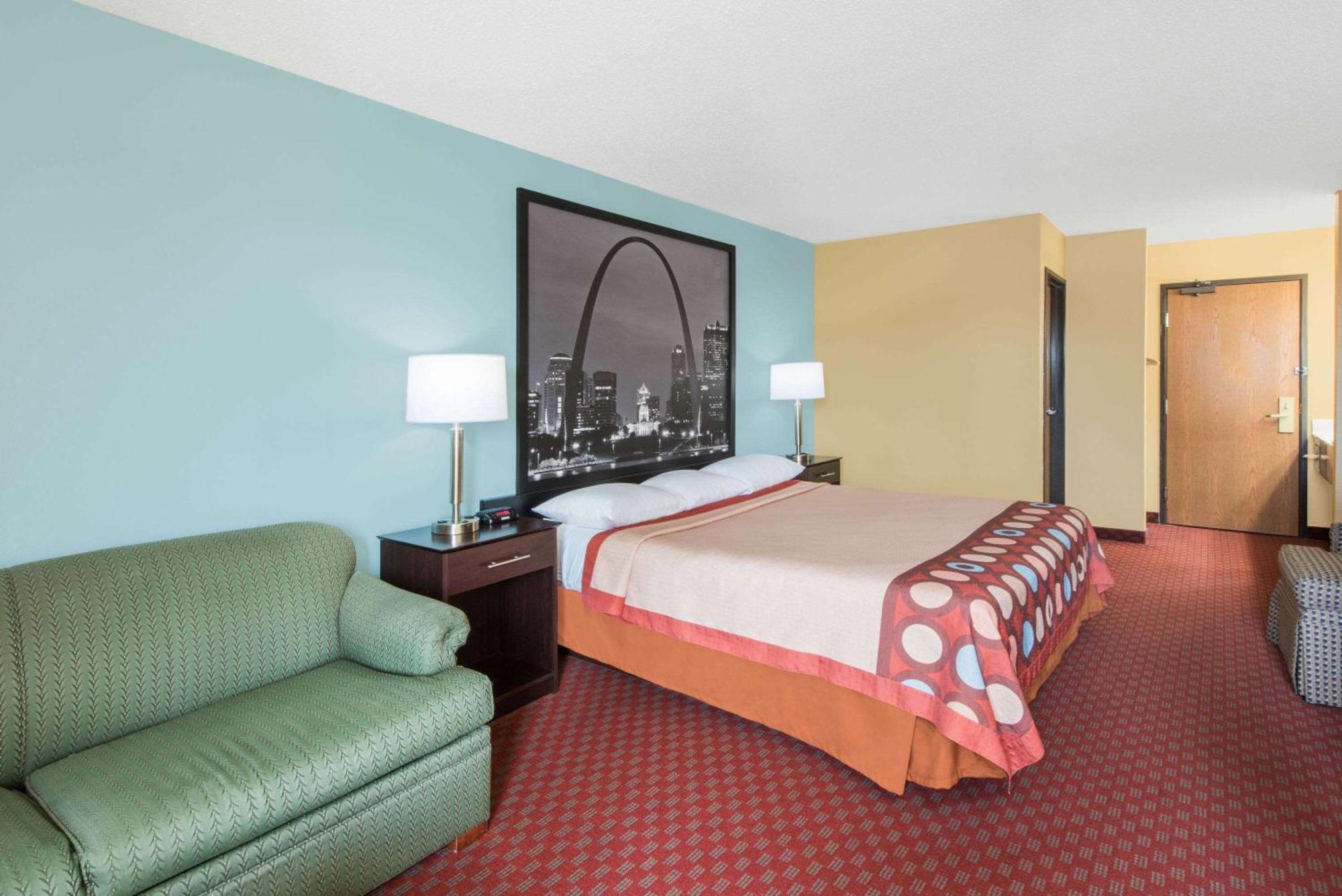 Hotel Super 8 By Wyndham Troy Il/St. Louis Area Exterior foto