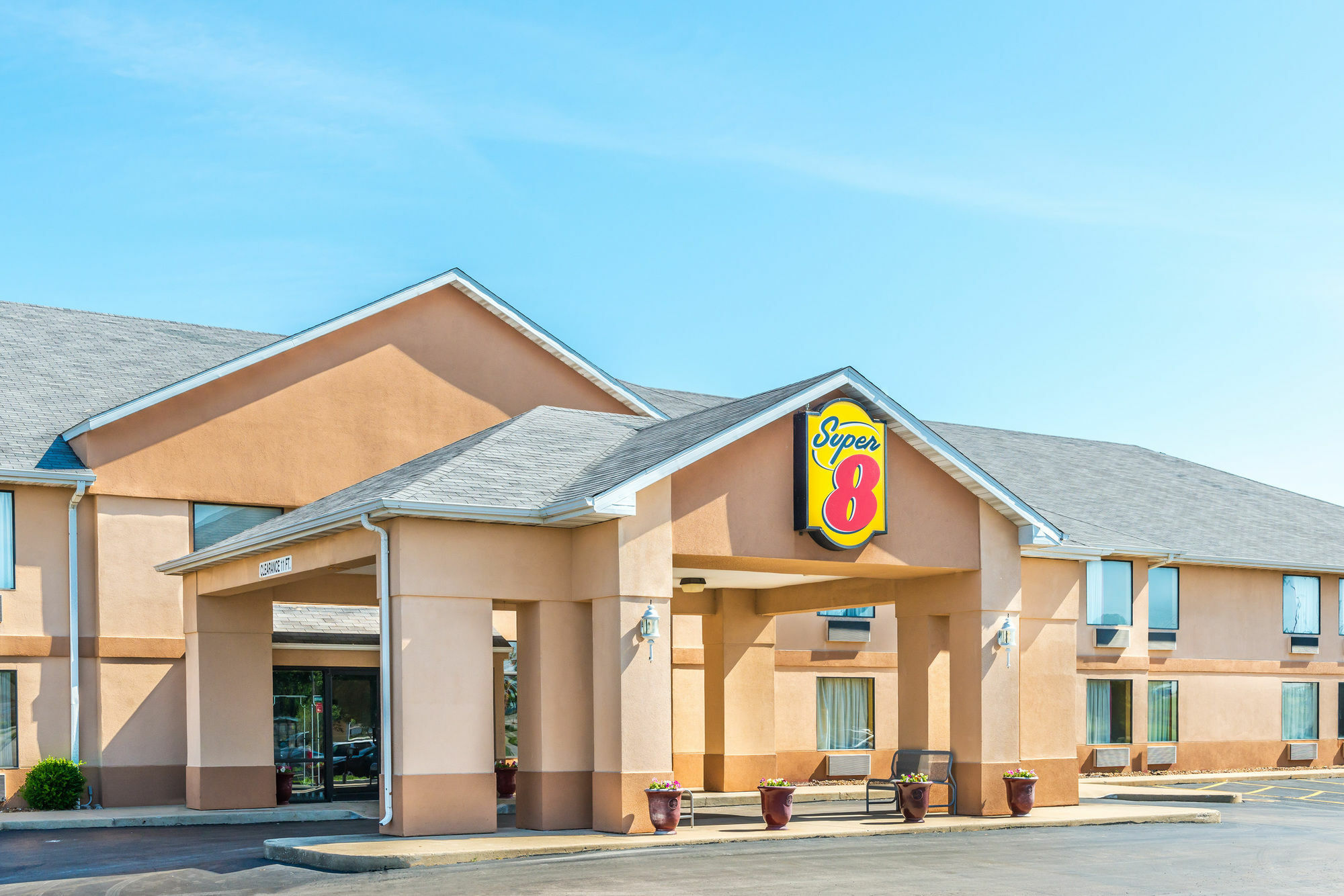 Hotel Super 8 By Wyndham Troy Il/St. Louis Area Exterior foto